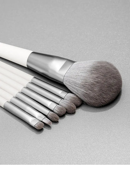 Jumbo 10-Piece Soft Synthetic Makeup Brush Set