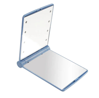Portable Folding LED Makeup Mirror
