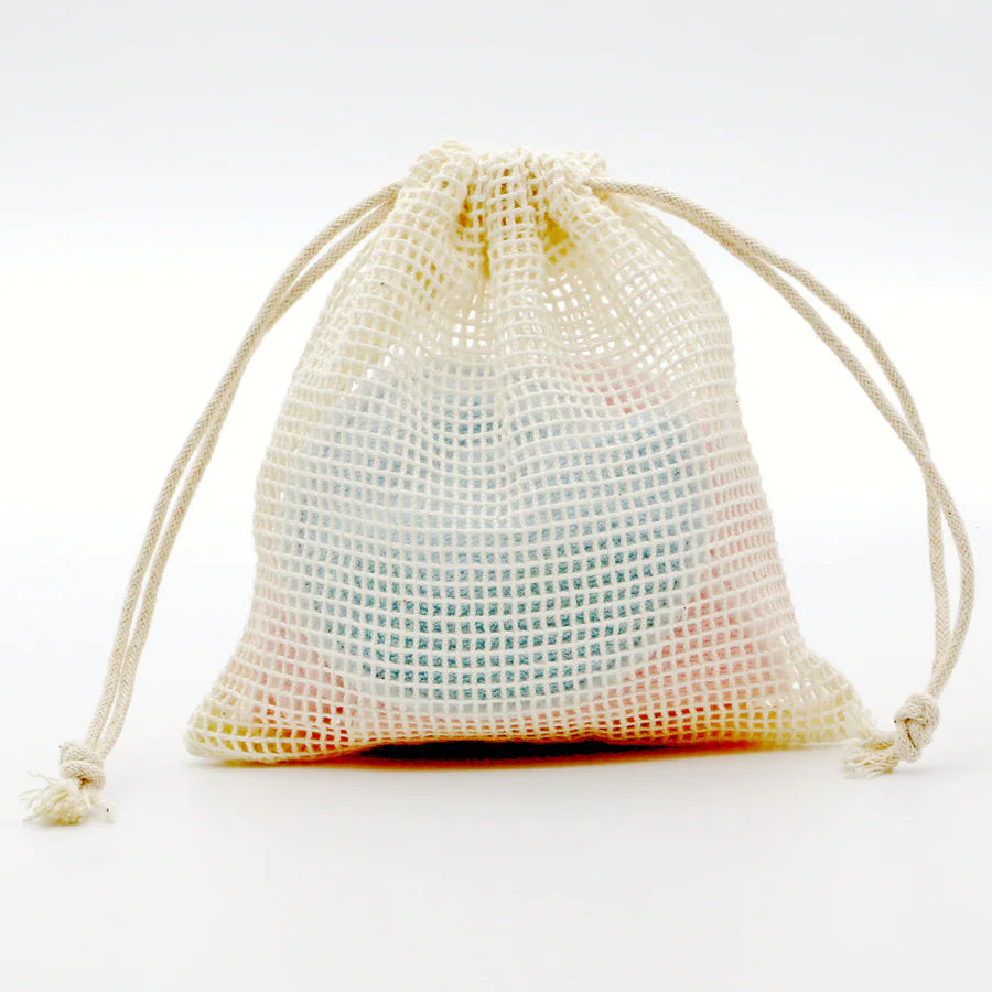 12-Pack Reusable Cotton Makeup Remover Pads – Washable & Eco-Friendly