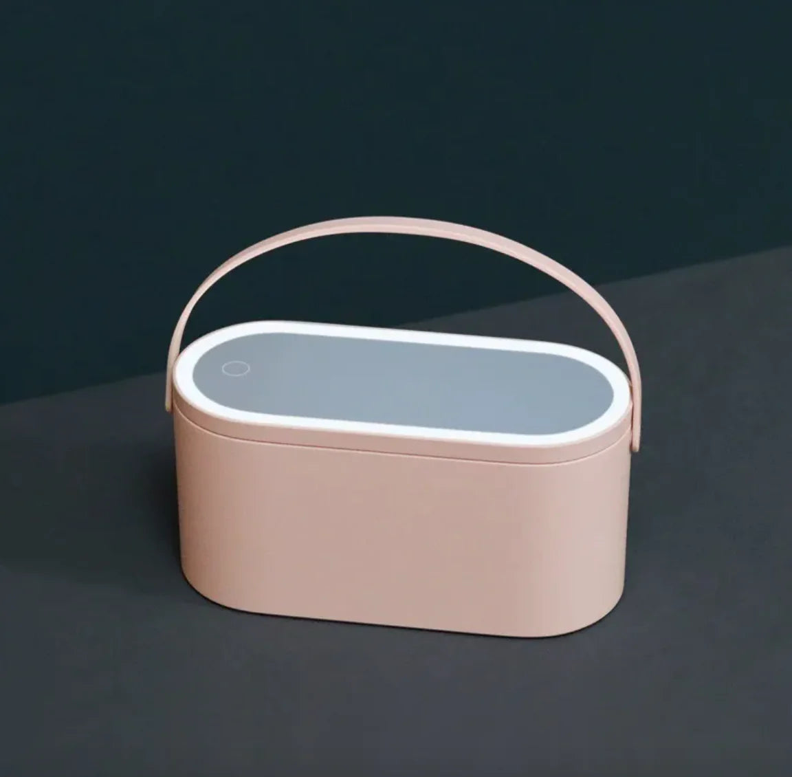 Portable LED Makeup Mirror Storage Box